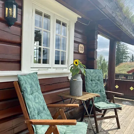 Traditional Mountain In Valdres 度假居